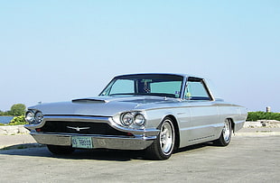 silver coupe