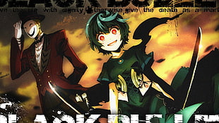 anime digital wallpaper, Black Bullet, Kagetane Hiruko, Hiruko Kohina