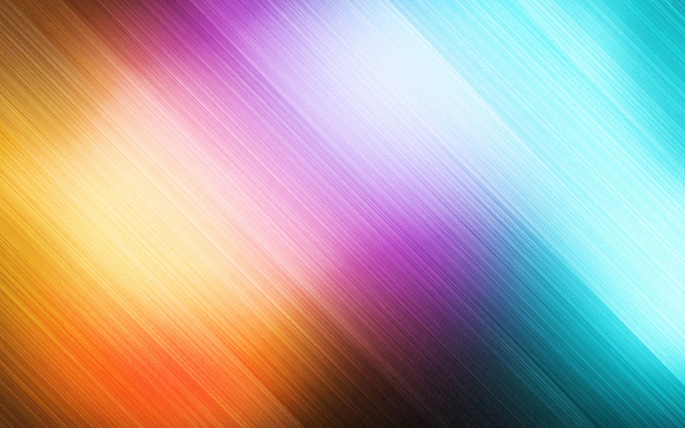 orange, purple, and blue light wallpaper HD wallpaper
