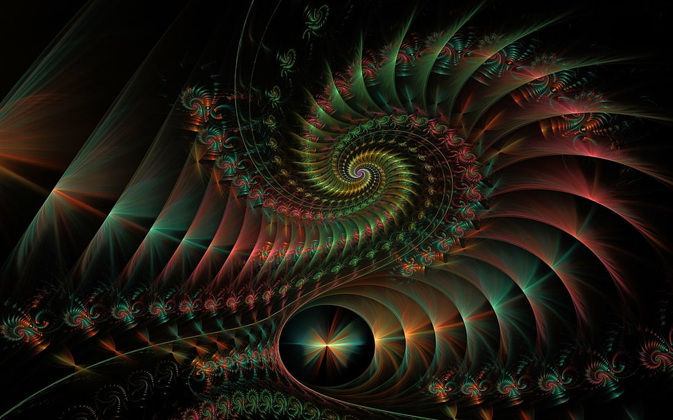 multicolored wall paper HD wallpaper