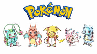 Pokemon illustration HD wallpaper