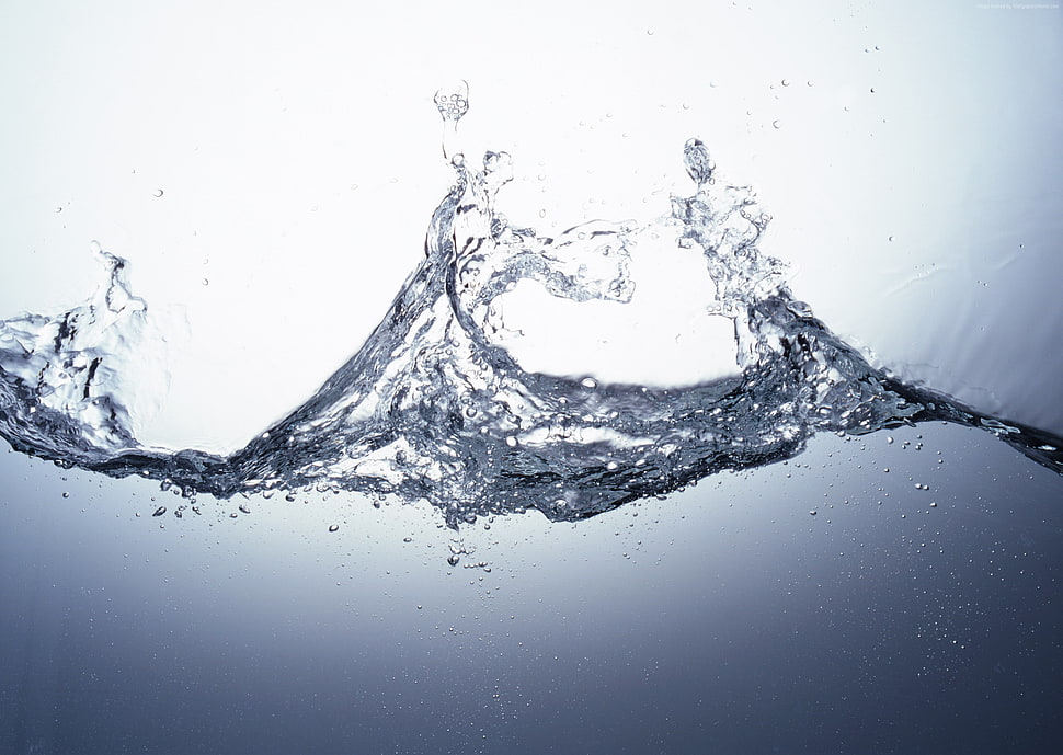 water drop HD wallpaper