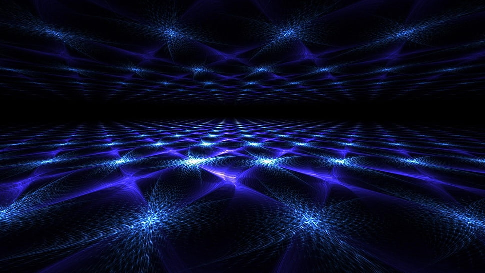 LED lights on black surface HD wallpaper
