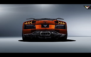Lamborghini sports car, Vorsteiner, Lamborghini, Lamborghini Aventador, Lamborghini Aventador V LP-740 HD wallpaper
