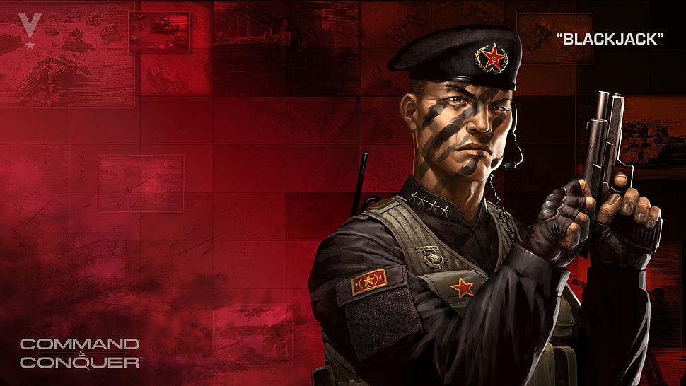 Command & Conquer Blackjack illustration, video games, Command & Conquer HD wallpaper