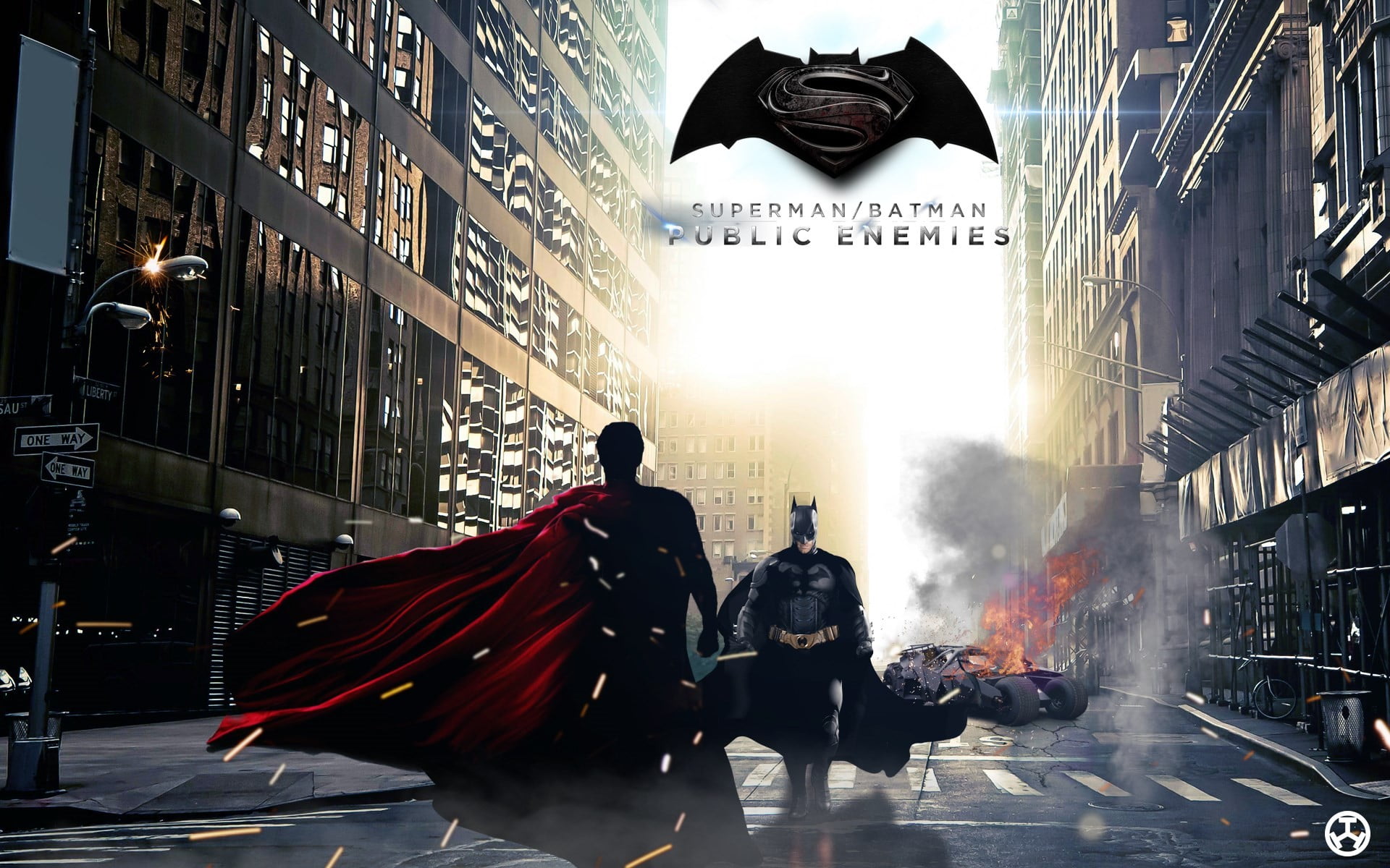 batman vs superman movie wallpaper