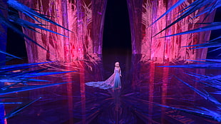 Disney Frozen Elsa illustration, Frozen (movie), Princess Elsa, disney queens, animated movies