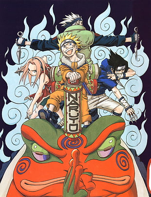 Naruto season 1 wallpaper, Naruto Shippuuden, Masashi Kishimoto, Uzumaki Naruto, Haruno Sakura HD wallpaper