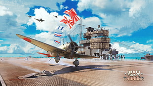War Thunder cover, War Thunder, airplane, Gaijin Entertainment, video games HD wallpaper