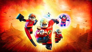 LEGO The Incredibles cover HD wallpaper