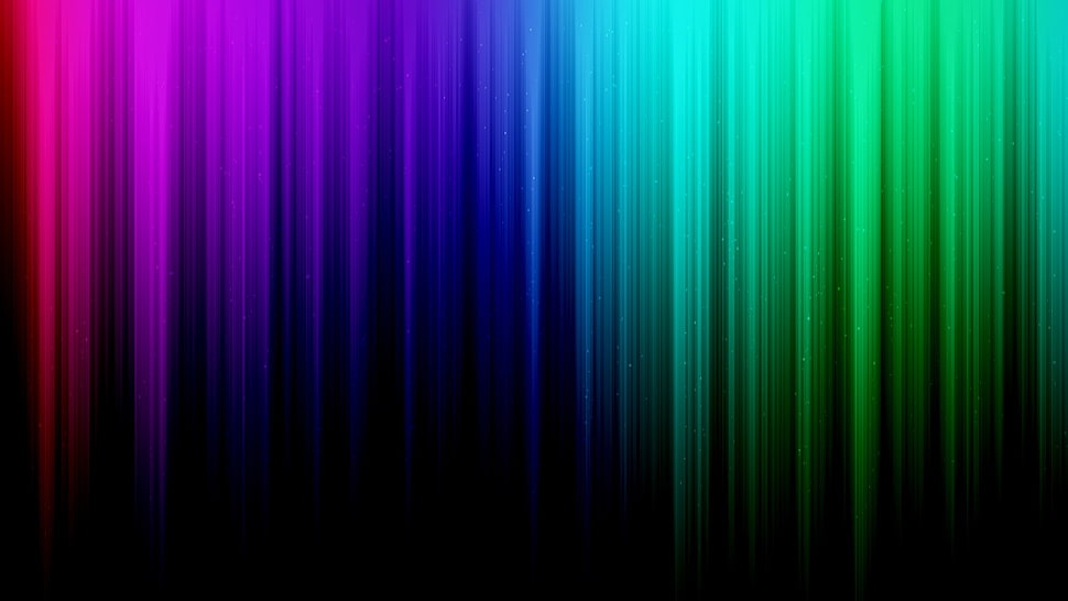 rainbow color digital wallpaper HD wallpaper