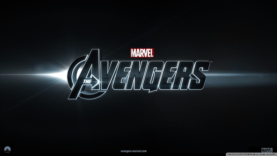 black text overlay, movies, The Avengers, Marvel Cinematic Universe HD wallpaper