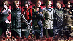 Resident Evil posters, video games, epica, Resident Evil, Resident Evil 6