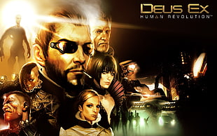 Deus Ex Human Revolution wallpaper, Deus Ex: Human Revolution, video games, Adam Jensen, Deus Ex HD wallpaper