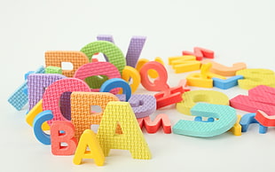 photography of alphabet puzzle mat lot HD wallpaper