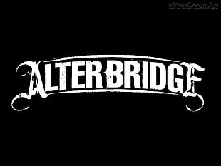 white and black Alterbridge logo, Alter Bridge , musician, alternative metal , music HD wallpaper