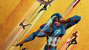 Captain America wallpaper, Marvel Heroes, Captain America: Civil War HD wallpaper
