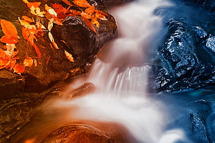 Stream, Fire & Ice, HDR, untitled HD wallpaper