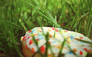 polka dot bread in shallow focus photography