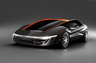 black Bertone concept car