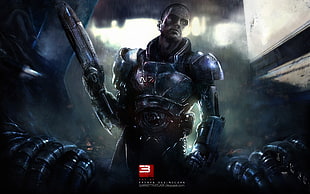 Mass Effect 3 poster, Mass Effect, Mass Effect 2, Mass Effect 3, Commander Shepard