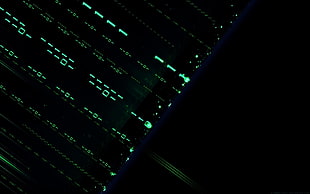 matrix digital rain, binary, code,  Matrix, hacking