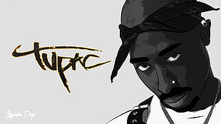 Tupac Shakur illustration