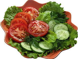 vegetable salad dish HD wallpaper