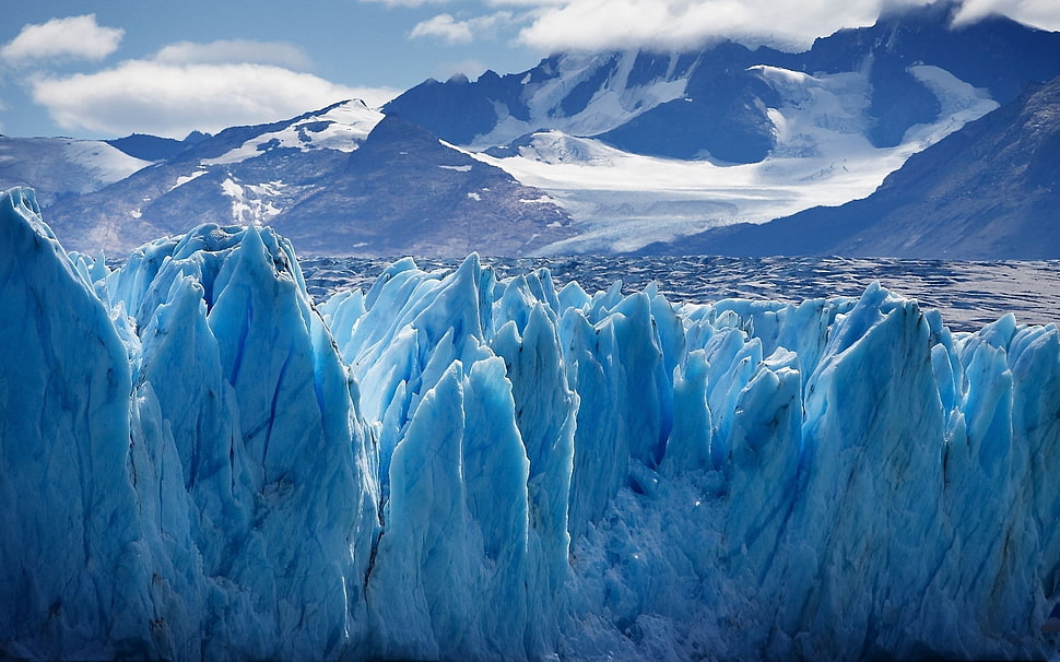 glaciers, ice HD wallpaper