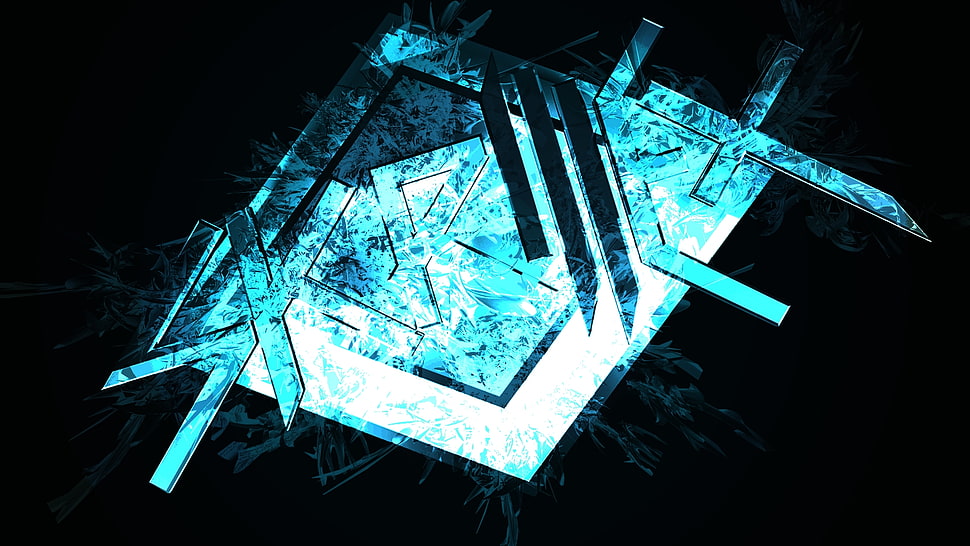 teal and back text group HD wallpaper
