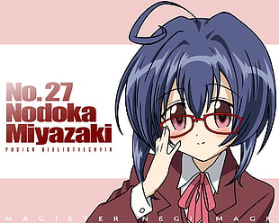 Nodoka Miyazaki anime character HD wallpaper