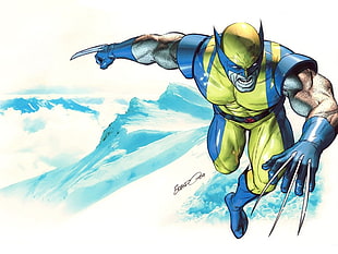Marvel X-Men Wolverine, Wolverine, Marvel Comics, claws, Mutant