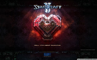 Blizzard Starcraft digital wallpaper, Starcraft II, StarCraft, StarCraft II : Heart Of The Swarm, Terrans HD wallpaper