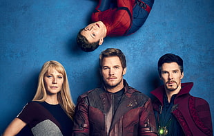 Avengers: Infinity War, Pepper Potts, Spider-Man, Star-Lord HD wallpaper
