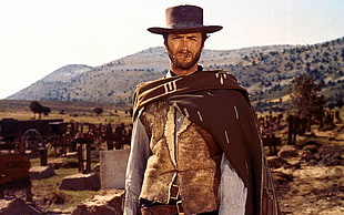 cowboy actor, Clint Eastwood, western, movies HD wallpaper