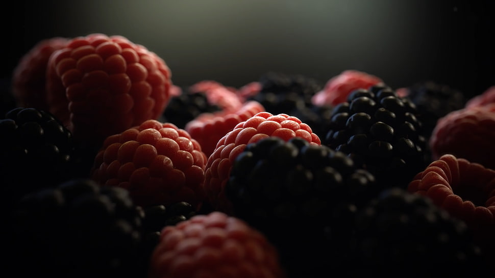 raspberry lot, fruit, rasberry HD wallpaper