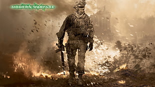 Call of Duty Modern Warfare graphic wallpaper HD wallpaper
