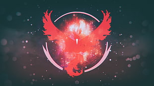 phoenix illustration HD wallpaper
