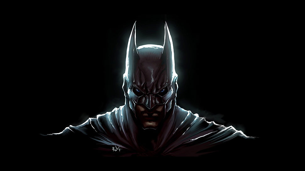 Batman illustration HD wallpaper