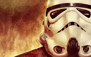 Star Wars Stormtrooper illustration, Star Wars