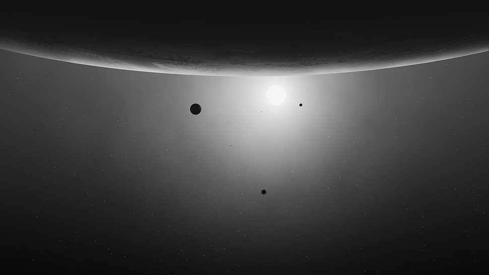 space, planet, Moon HD wallpaper