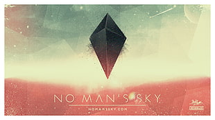 No Man's Sky business card, No Man's Sky, space, video games, Derek Brown