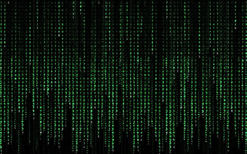 Matrix digital wallpaper, The Matrix HD wallpaper