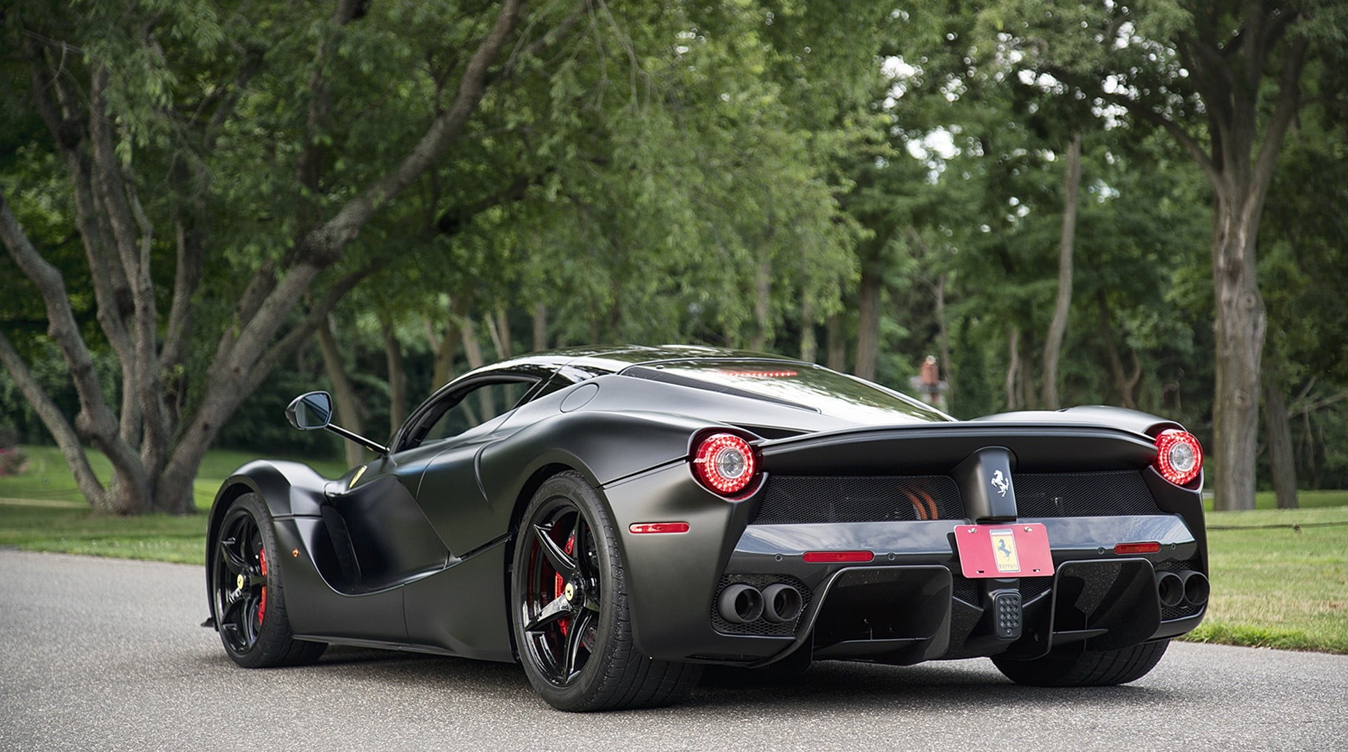 gray Ferrari sports coupe, car, Super Car , Ferrari, Ferrari LaFerrari