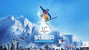 Steep Road To The Olympics poster HD wallpaper
